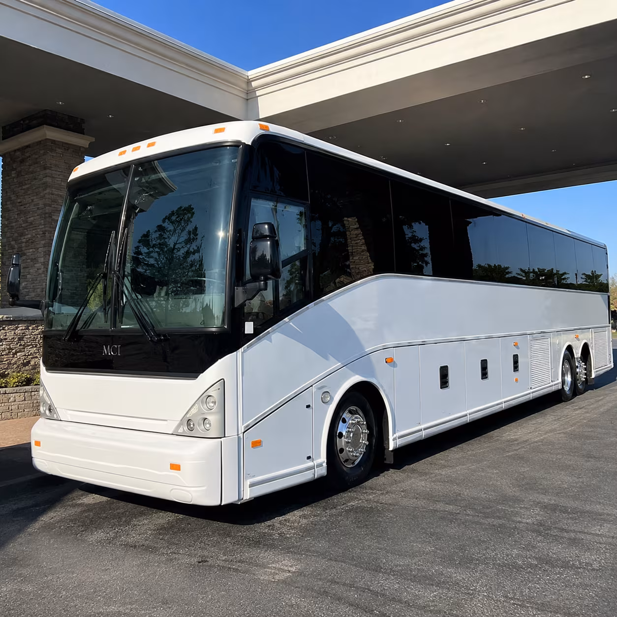 bus rental options for huntsville trips
