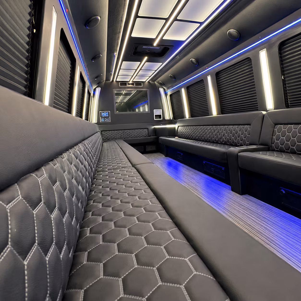 huntsville party bus rentals inside