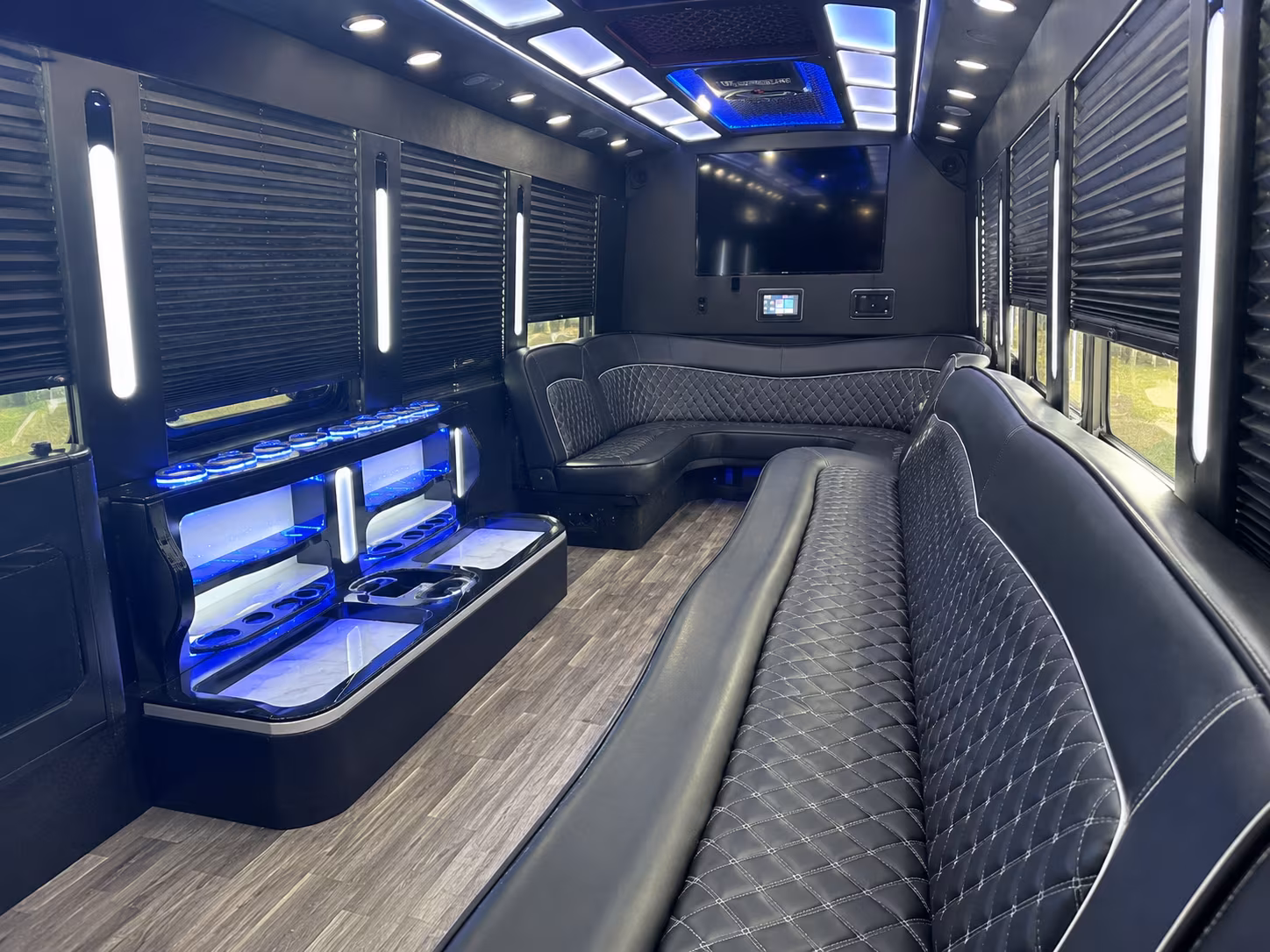 huntsville wedding party bus rental